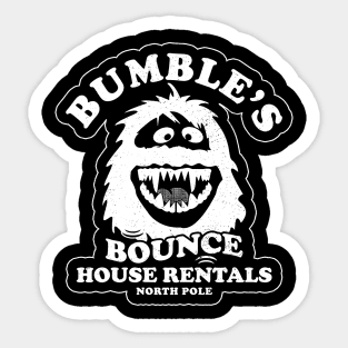 Bumbles Bounce House Rentals Sticker